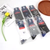 Wholesale of 2022 new factory direct sales 12 pairs of breathable men's socks, versatile and comfortable mid-calf socks details Picture